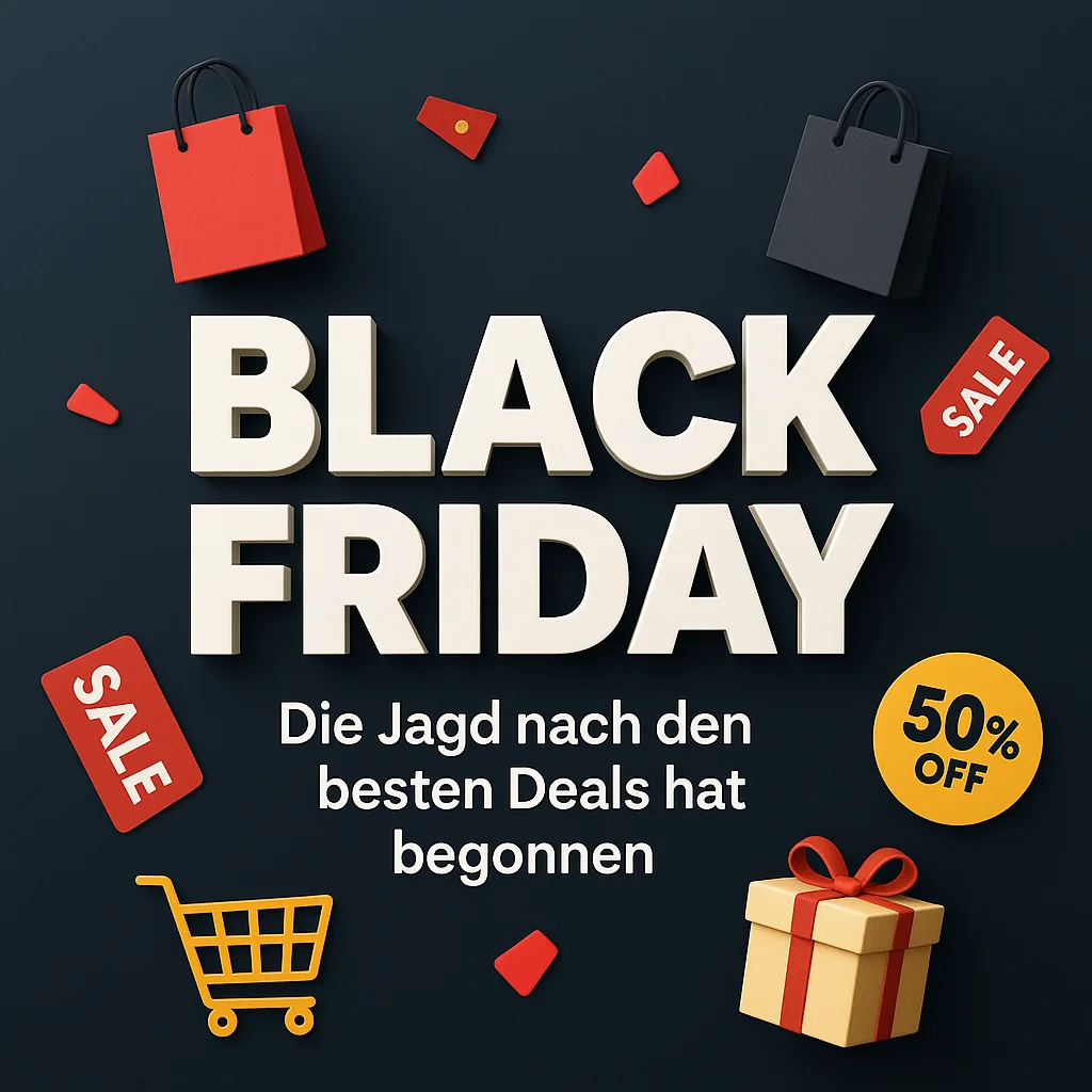 Black Friday 2025 – Die Jagd nach den besten Deals hat begonnen