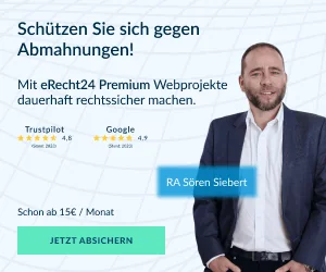 Rechtssicherheit leicht gemacht – mit eRecht24 Premium